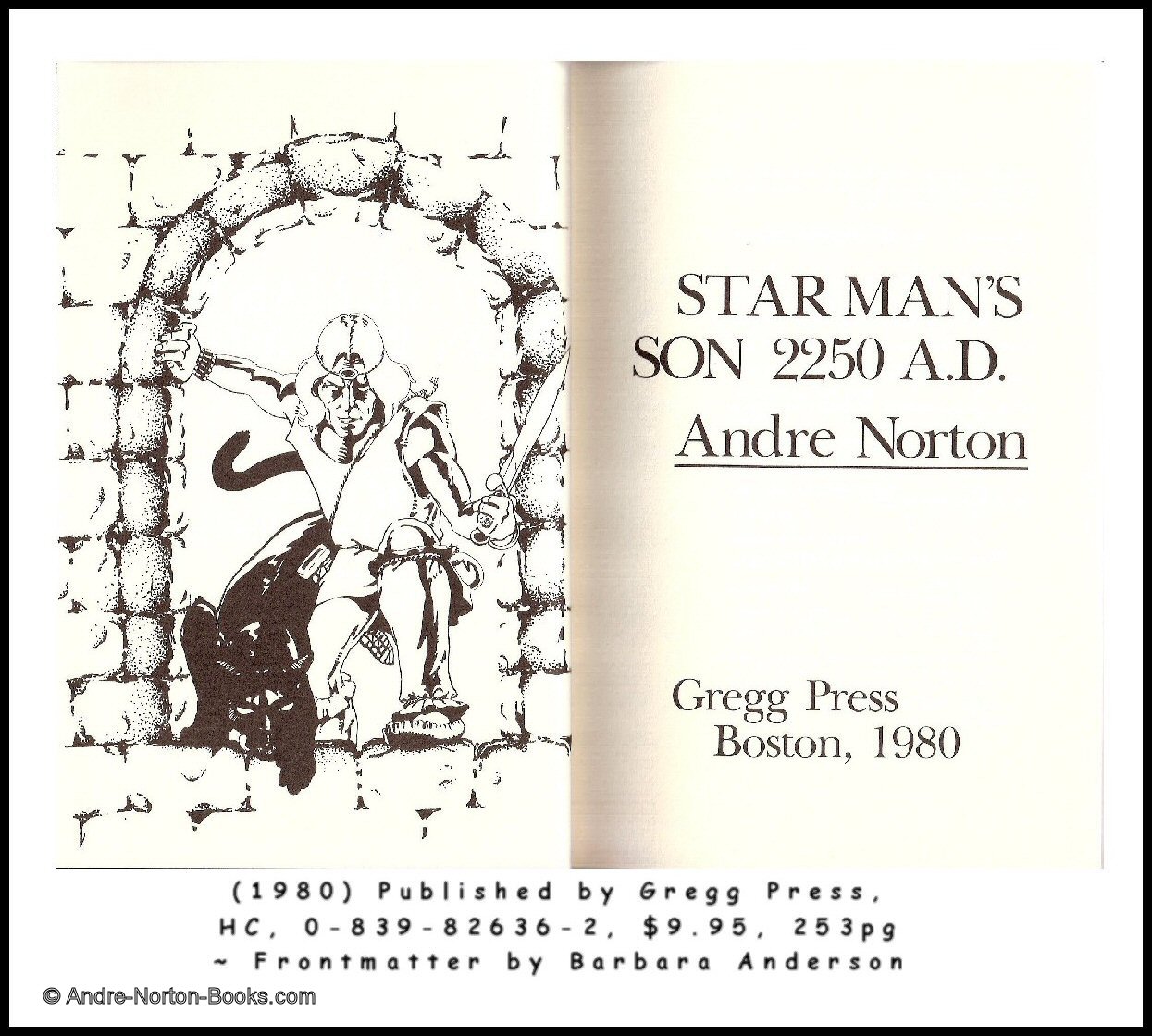 star mans son 2250 ad 1980 gregg endpage