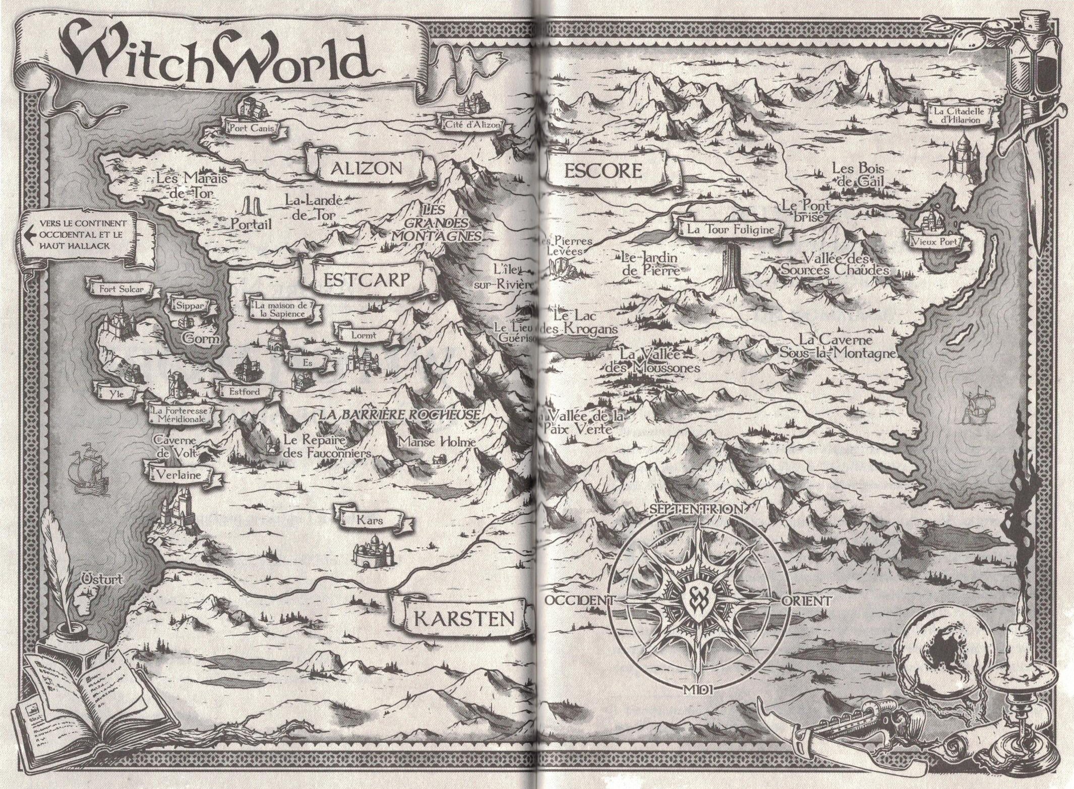 witch world map french 2023